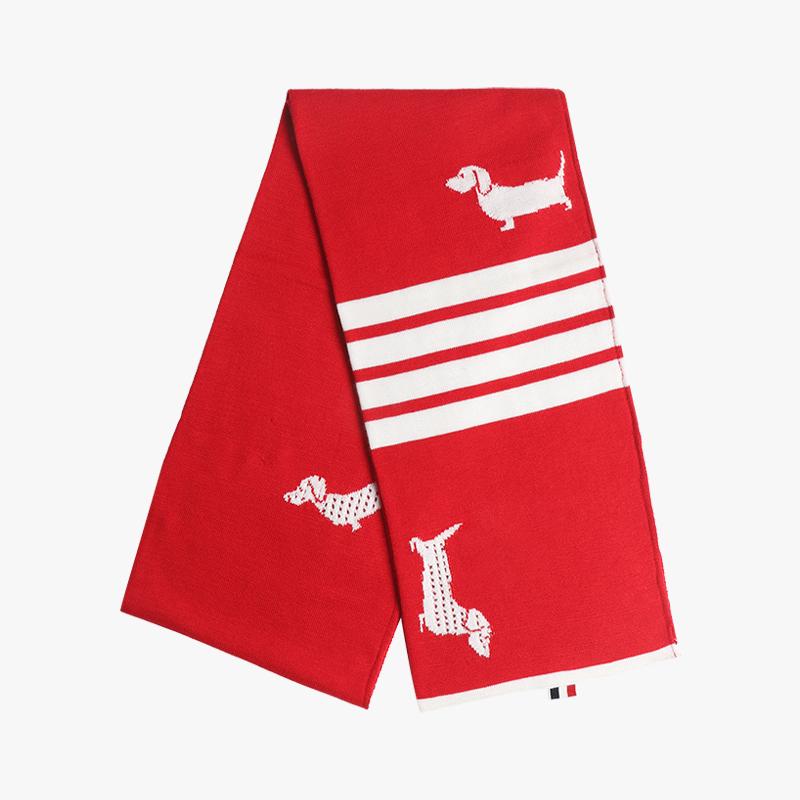 Unisex Puppy Wool Scarf