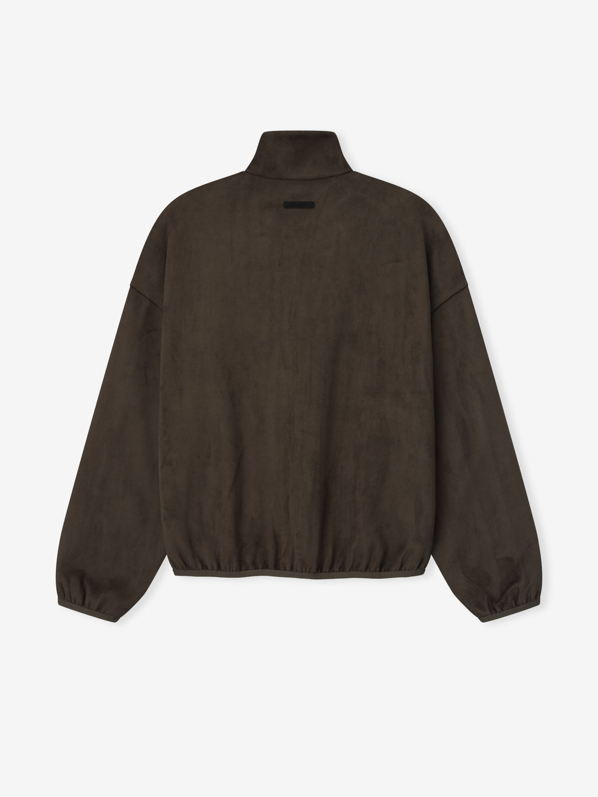 Suede Fleece Signature Modern Track Jacket W/ Piping