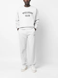 Sporty & Rich slogan-print cotton sweatshirt