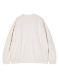 Attachment crew-neck sweatshirt