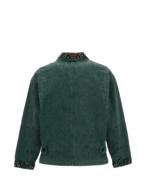 FOUND Jockey embroidered jacket