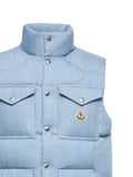 Moncler Ervional denim down vest