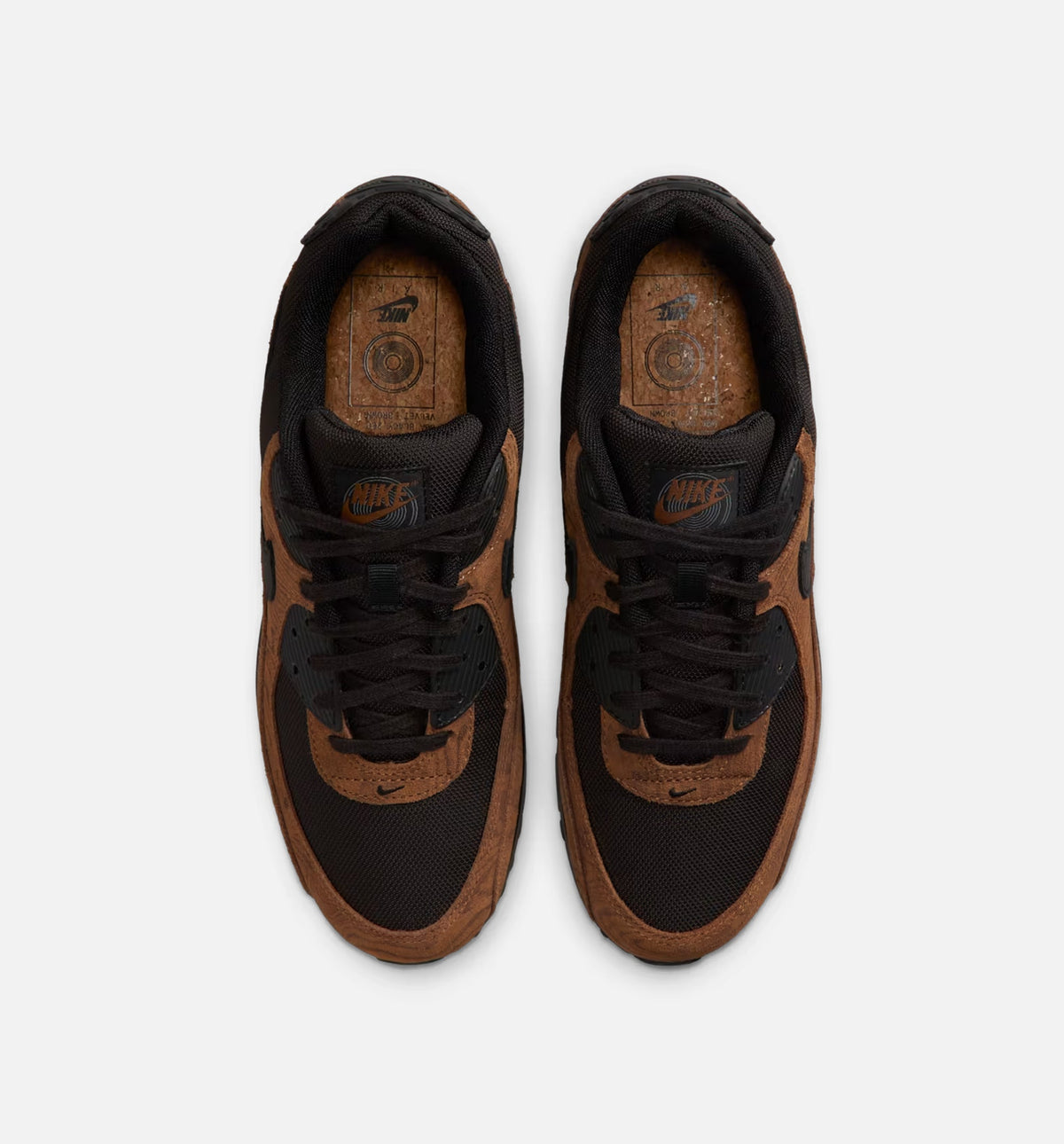 Air Max 90 Premium Men's Lifestyle Shoes - Light British Tan/Velvet Brown/Black