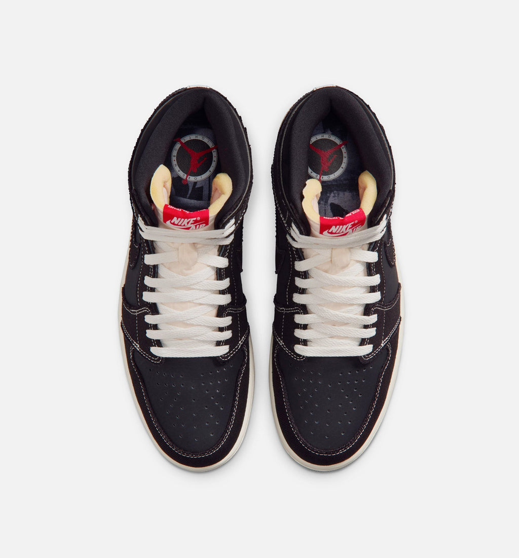 Air Jordan 1 Retro High OG "Flight Club" Men's Shoe – Black/University Red/Sail/Gum Medium Brown