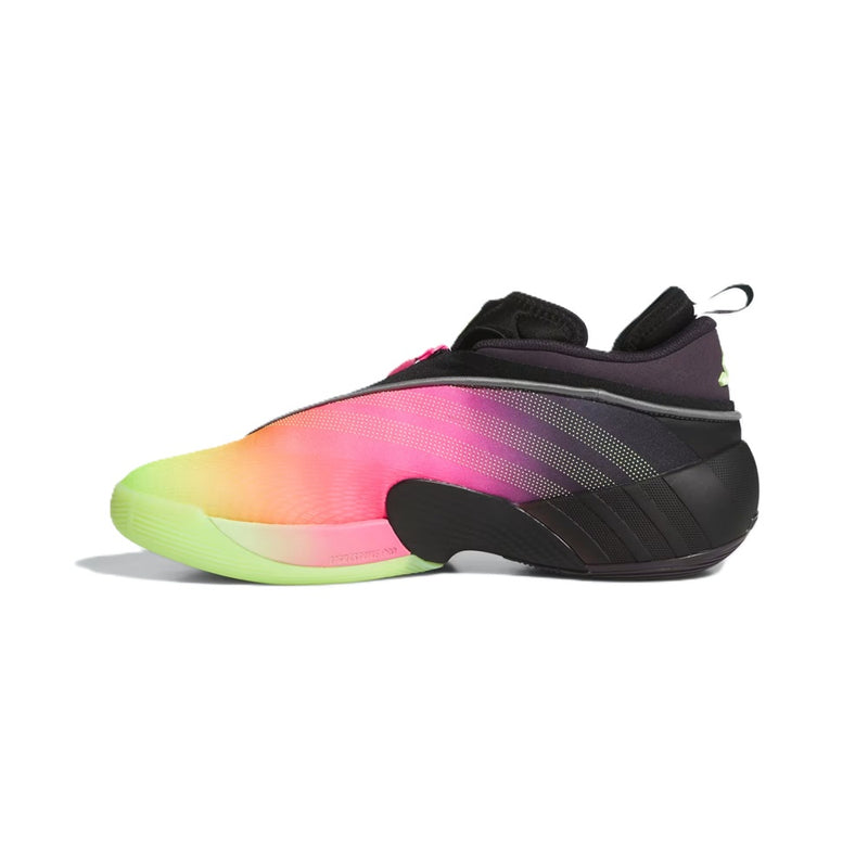 Men's Adidas D.O.N. Issue 7 Aurora Black/Lucid Pink/HiRes Yellow (JR7697)