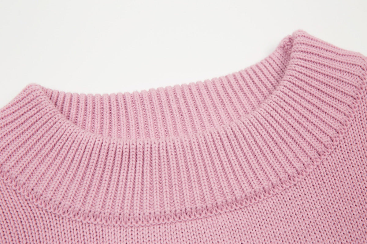 HEART SWEATER ROSE (UNISEX)