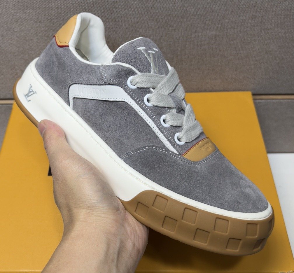 Louis Vuitton Men's Paneled Low-Top Sneakers